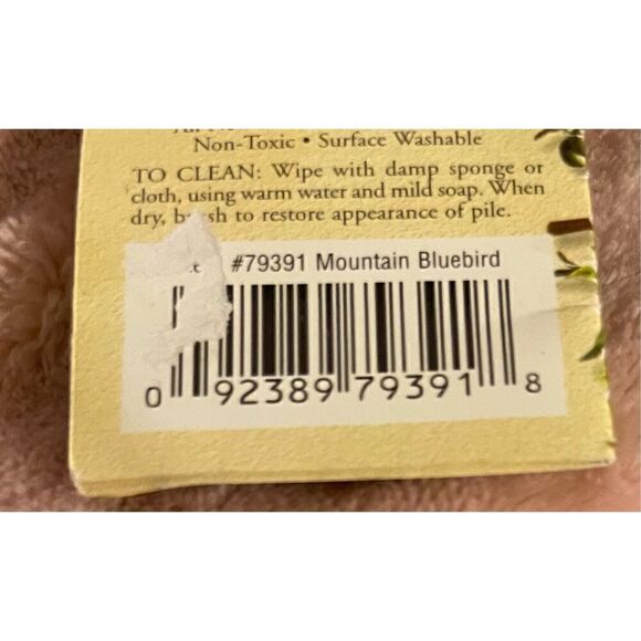 Wild Republic Audubon Birds Mountain Bluebird NWT No Sound - Picture 3 of 3